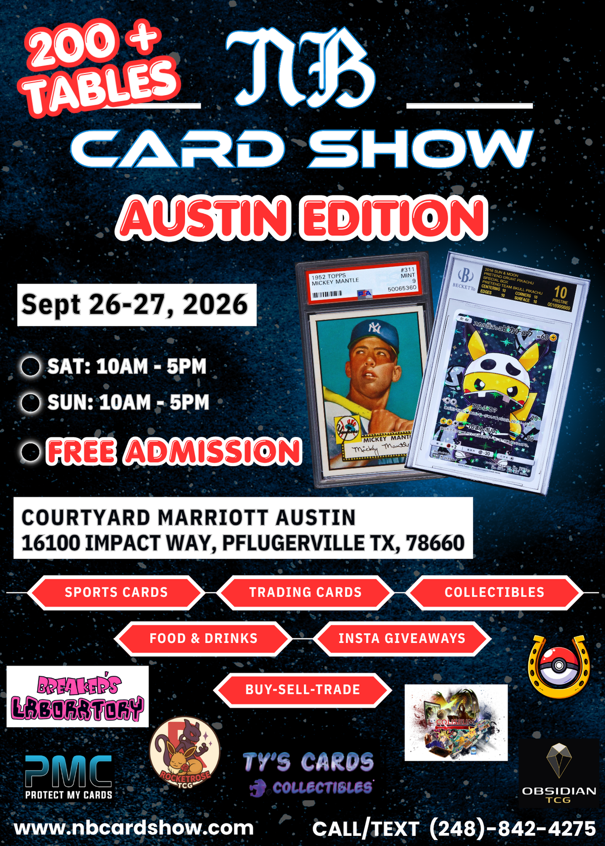 1 VENDOR TABLE